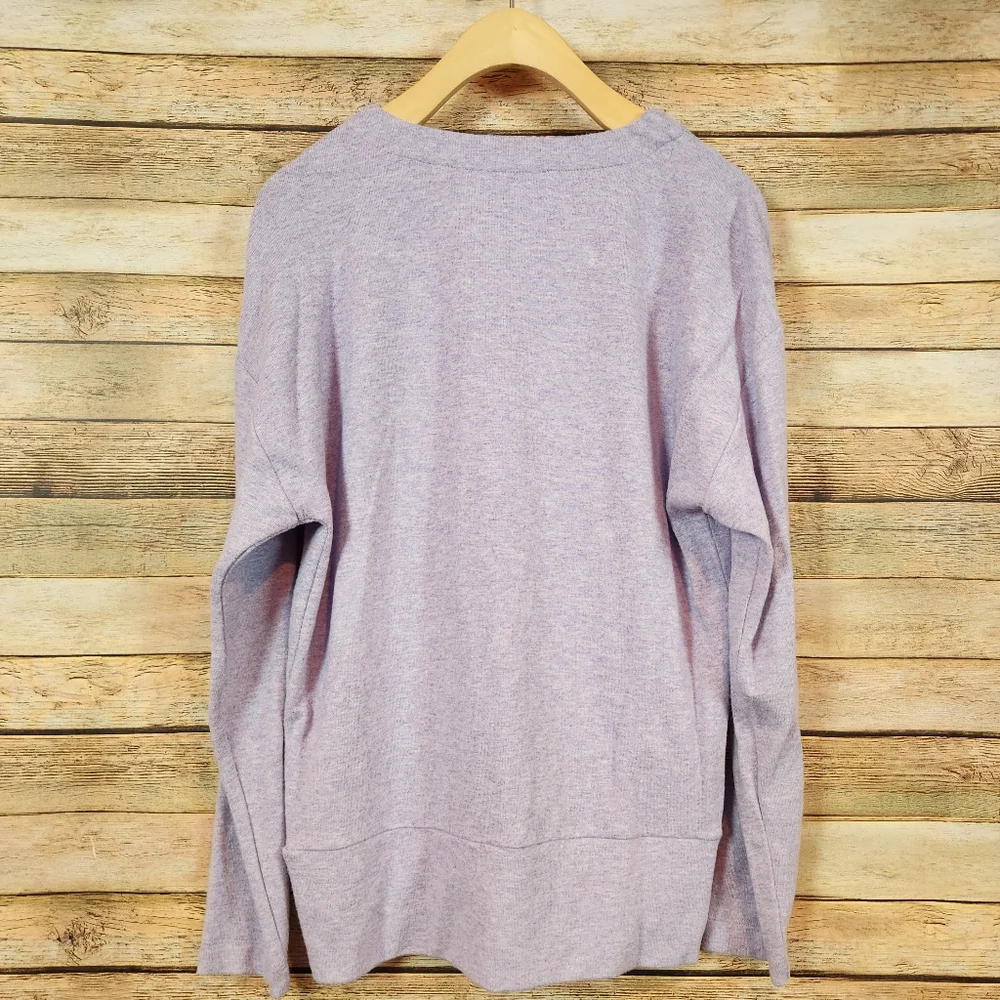 WHBM Knit Surplice Top - Picture 4 of 4